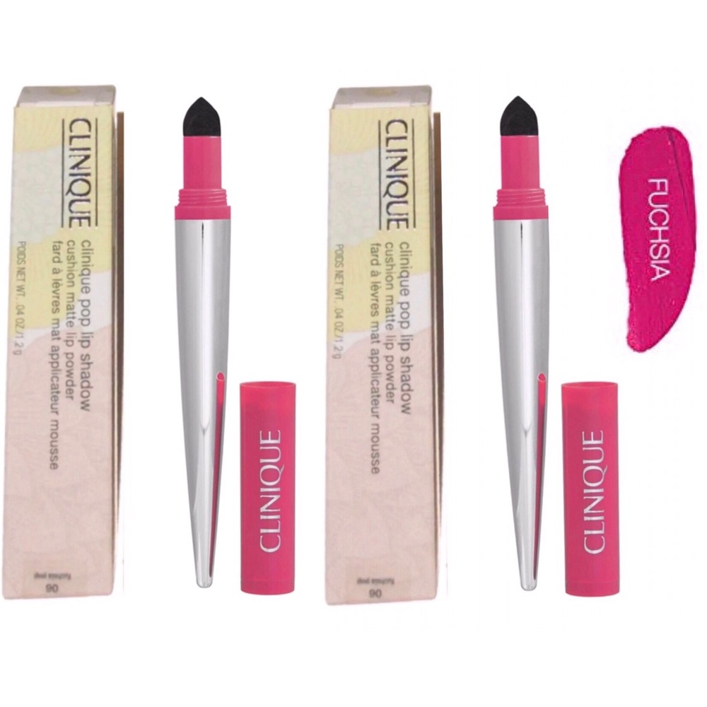 Set of 2 Clinique Pop Lip Shadow Matte Lip Powder